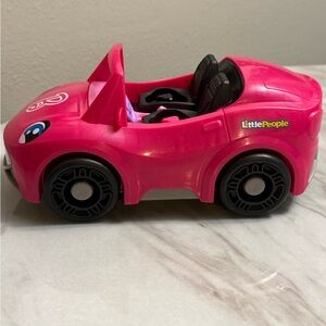 Fisher Price little people Barbie car